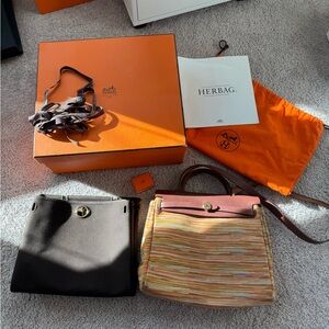 Hermes Vibrato Herbag 31